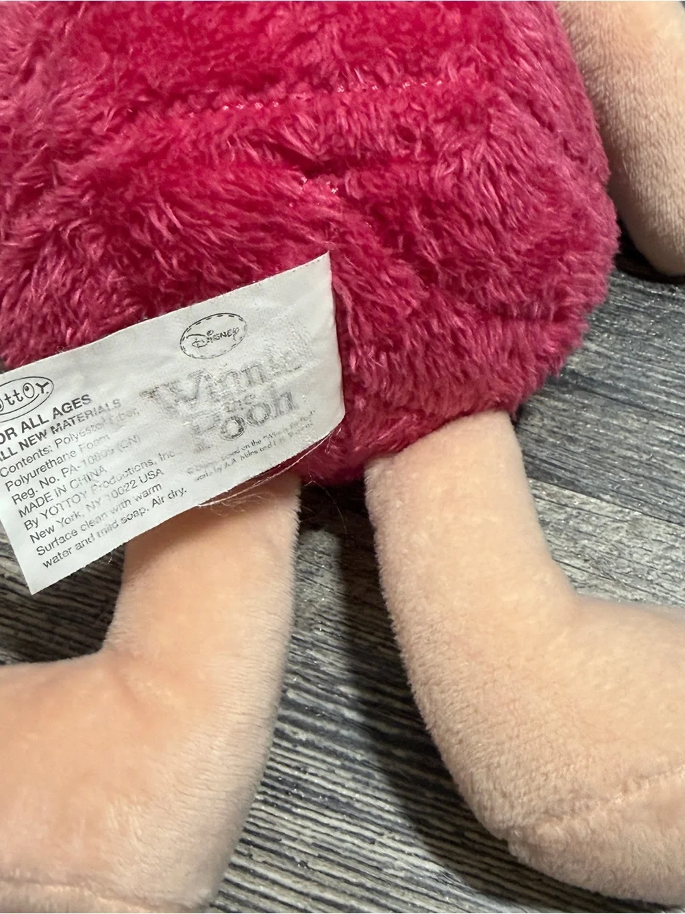Disney Piglet Winnie the Pooh Kohl’s Cares Yottoy Plush Stuffed Animal